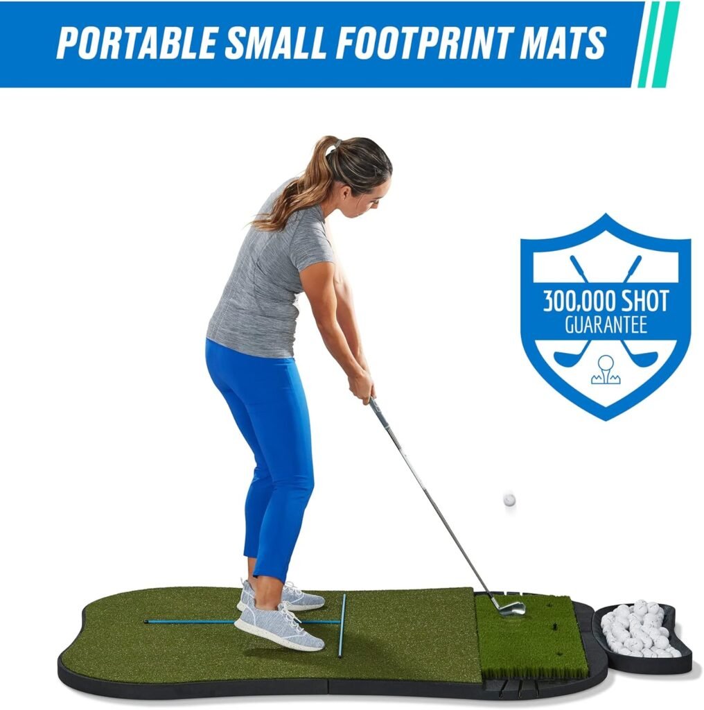 golf hitting mat